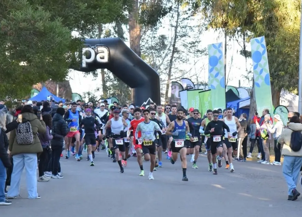 La Maratón Viedma - Patagones tuvo un gran quinto capítulo. Foto: gentileza.