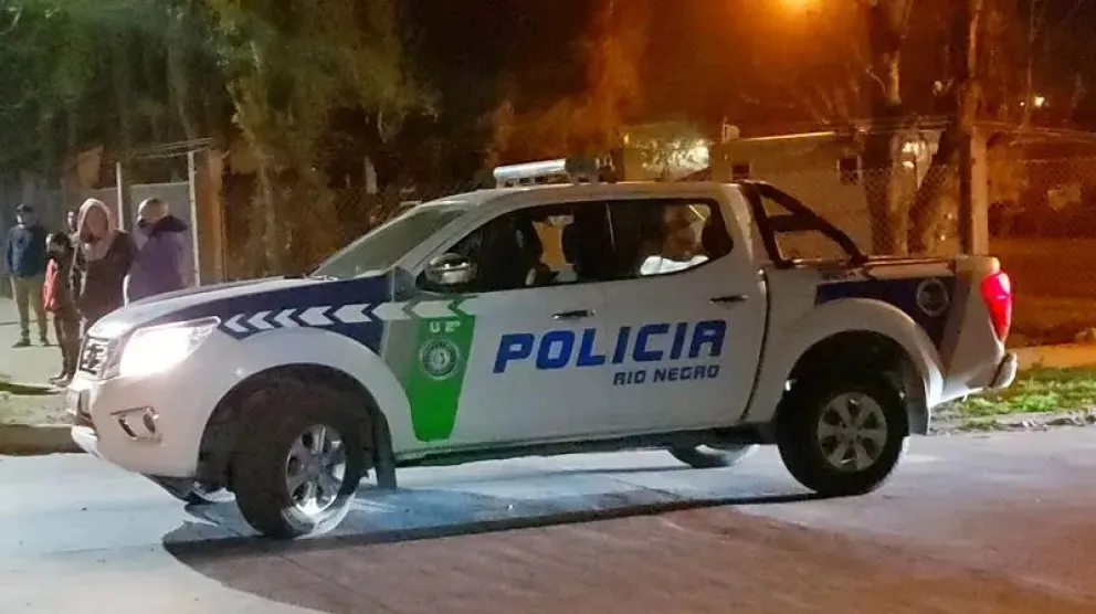 El hecho ocurrió durante la madrugada del sábado. Foto: Gobierno de Río Negro.