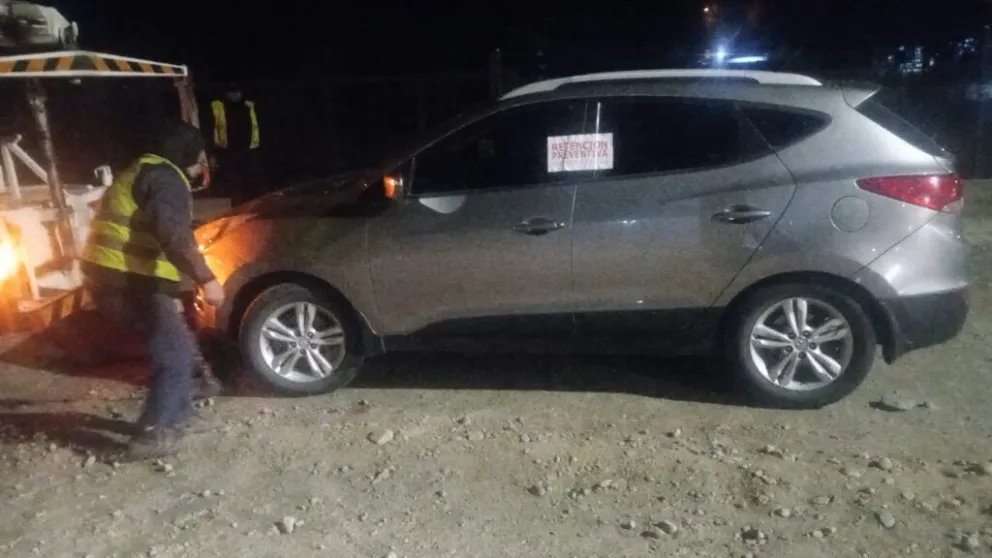 Los controles se realizan cada fin de semana en distintos puntos de la ciudad. Foto: Municipalidad de Bariloche.