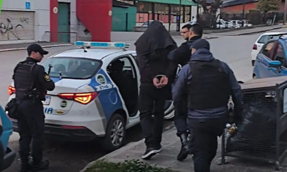 El único detenido se encuentra a disposición de la justicia a la espera de la formulación de cargos. Foto gentileza Gobierno RN