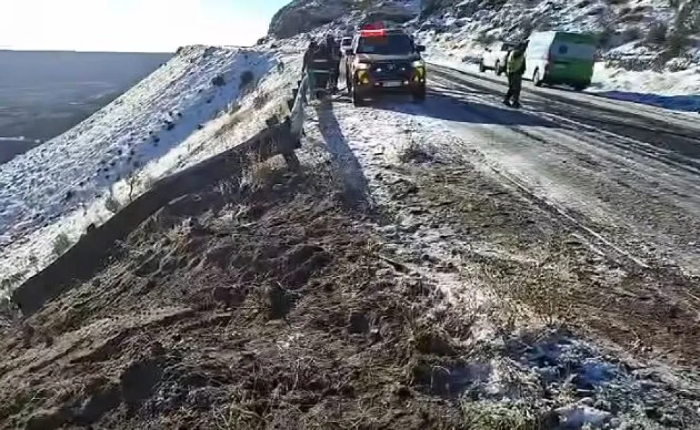 El trágico hecho ocurrió en la ruta 40. Foto: gentileza.