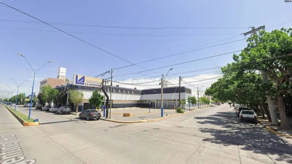 Supermercado en el que ocurrió el intento de robo.