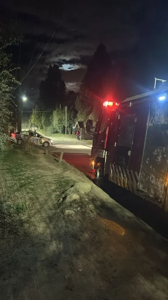 Afortunadamente, el fuego pudo ser controlado rápidamente. Foto: gentileza.