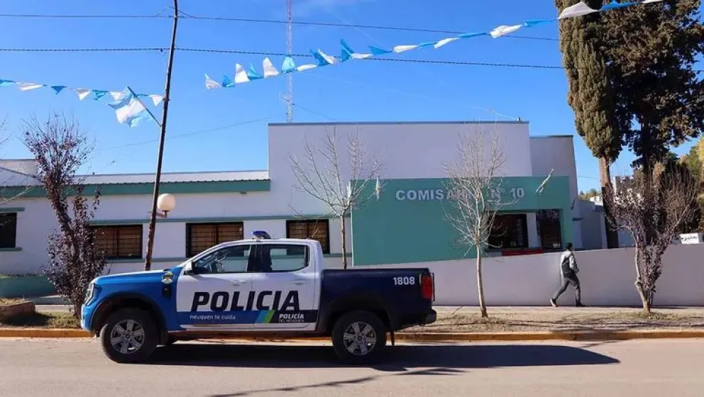 Intervino personal de la Comisaría 10 de Añelo.