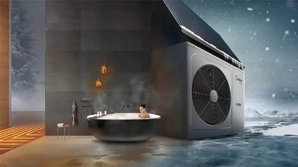 Esta tecnología utiliza solo 4.5kw hora en su pico de consumo para superficies de hasta 200 mts2.