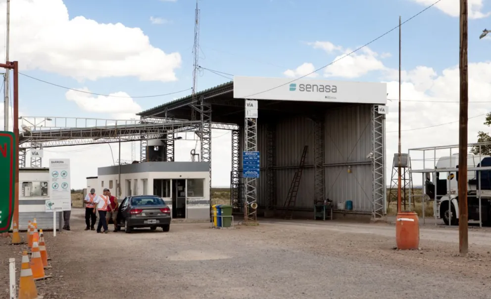 En los puntos de acceso a la Patagonia se realizan controles para evitar el ingreso de plagas y enfermedades perjudiciales. Foto: Senasa. 