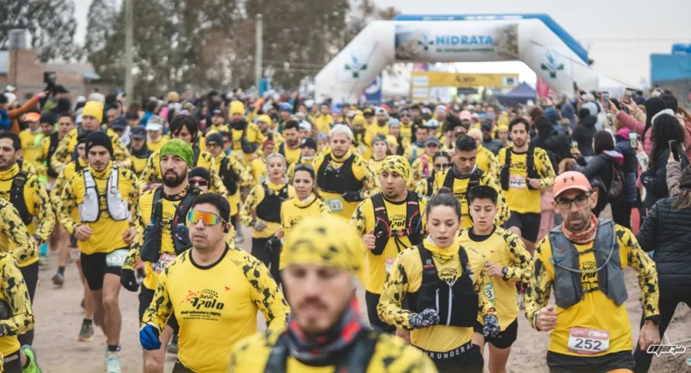 La prueba tendrá a 1.300 atletas de 80 ciudades en la barda de Paso Córdoba. Foto: archivo.