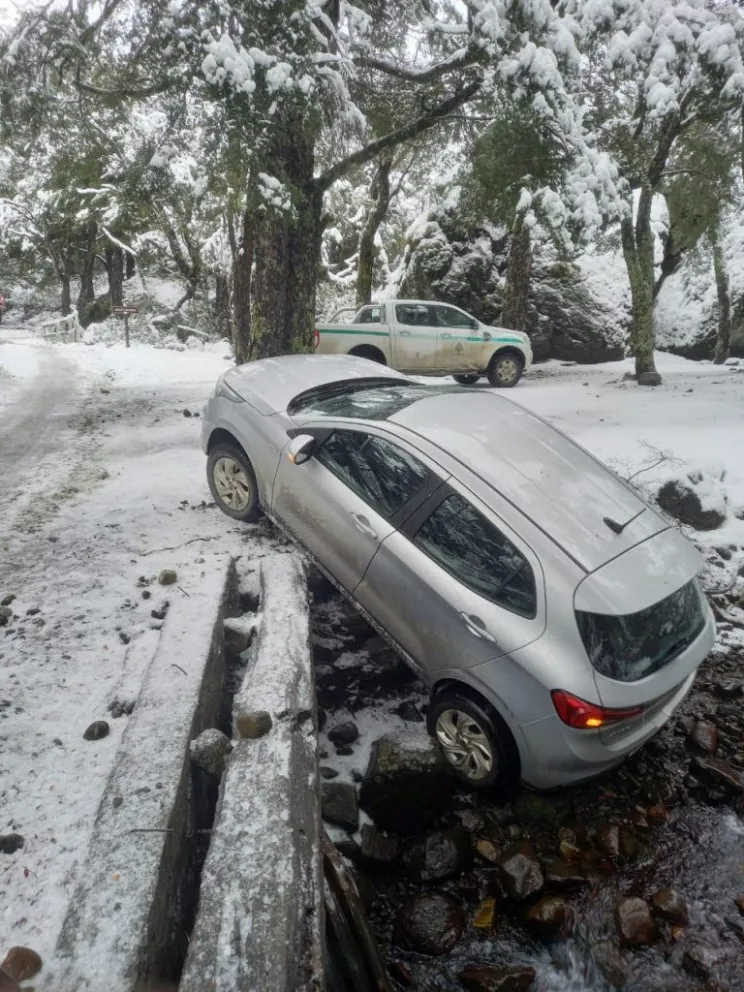 El hecho ocurrió durante la tarde del sábado en la zona del arroyo Blanco. Foto: gentileza.