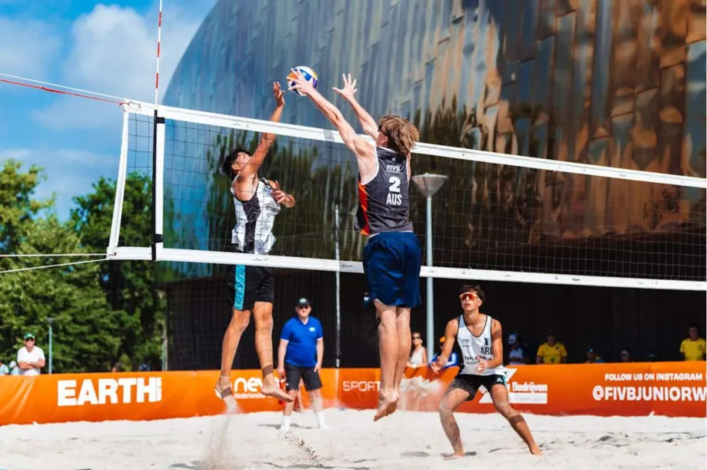 Los chicos argentinos dejaron todo y cerraron una muy buena experiencia en Países Bajos. Fotos: FIVB.