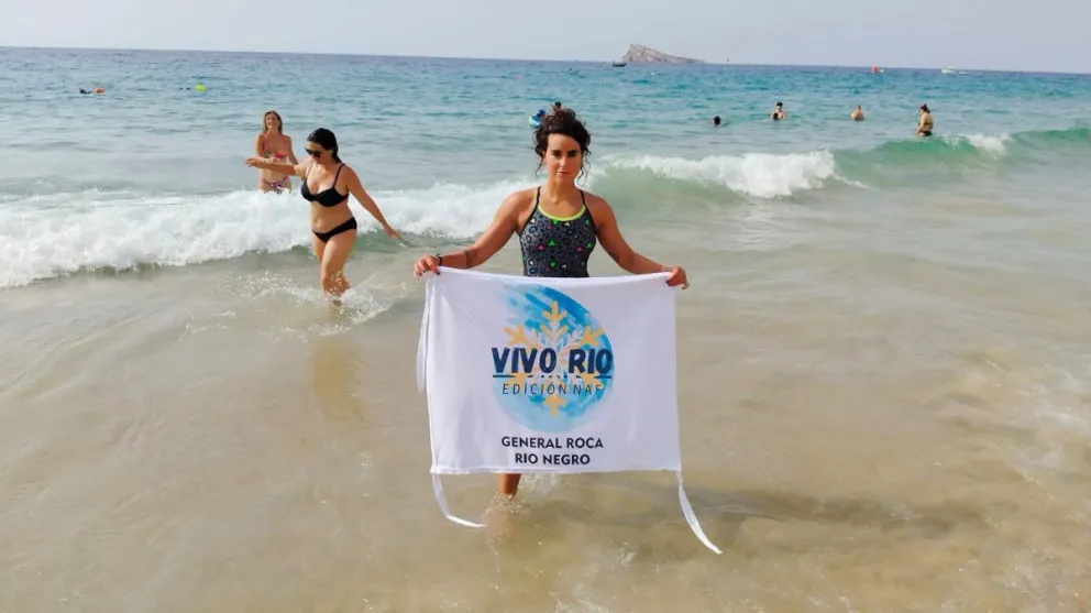 Daira se llevó la general femenina en aguas españolas. Fotos: gentileza.