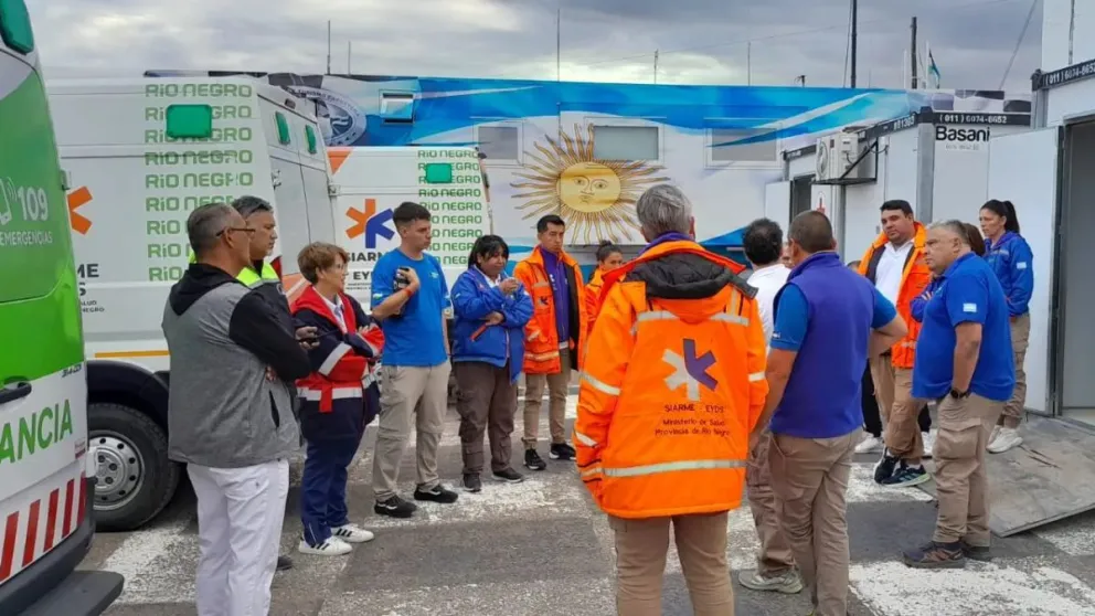 Más de 2.000 salidas operativas del SIARME desde General Roca en seis meses
