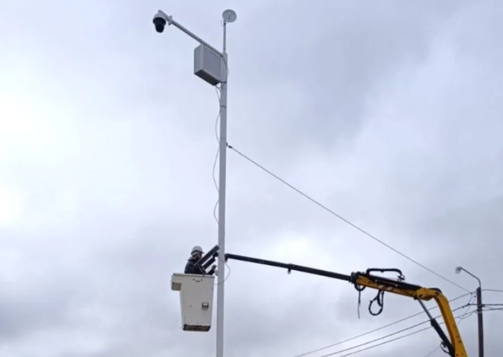 Sumaron más dispositivos de vigilancia en la ciudad. Foto gentileza