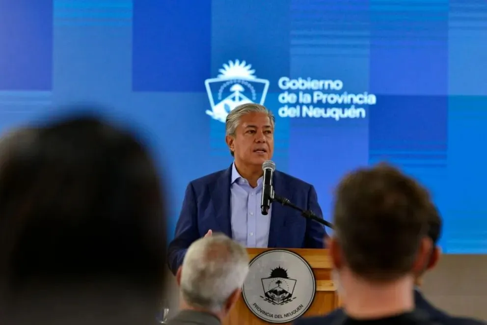 El mandatario repasó los hitos de su gestión y proyectó las metas para los próximos años. Foto: Gobierno de Neuquén.