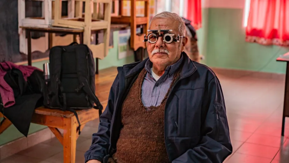 Desde que comenzó, el programa entregó 7600 lentes. Foto: Gobierno de Río Negro.