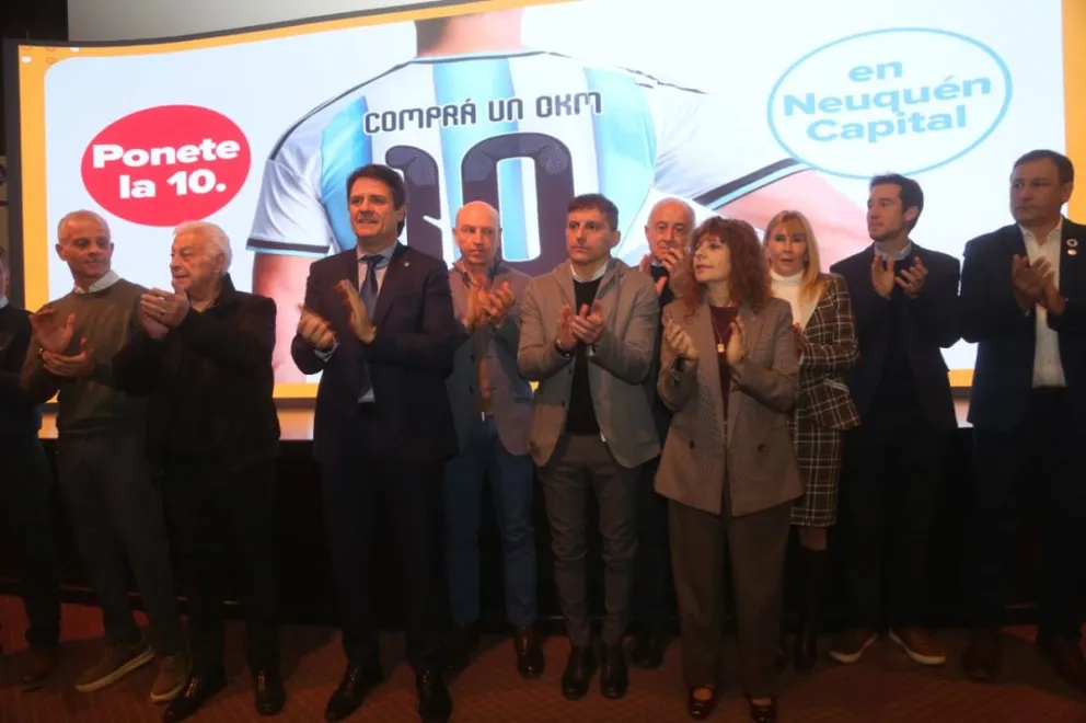 Gaido, Pasqualini y las concesionarias celebraron la nueva eximición de patentes en Neuquén.