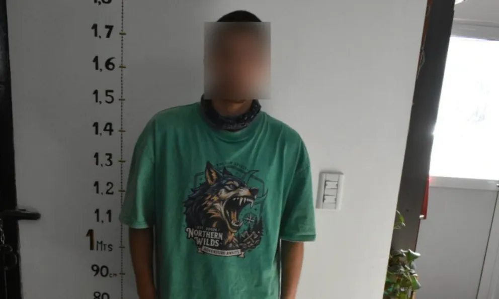El hombre, una vez detenido, quedó de inmediato a disposición de la Justicia. Foto gentileza. 