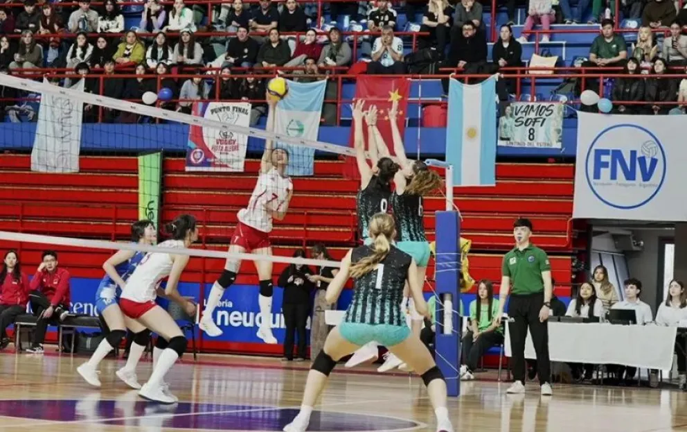El segundo amistoso también quedó en manos de China. Hoy se juega el último. Foto: gentileza.