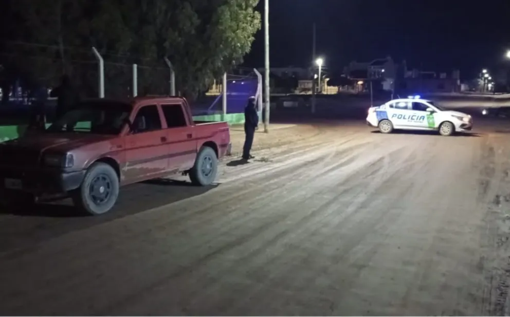 El episodio fue advertido cerca de las 5:20, cuando un vecino alertó al personal policial. Foto gentileza