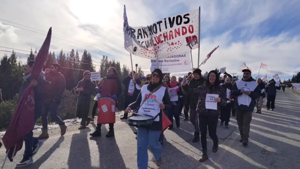 Fuerte rechazo de UnTER al anuncio Nacional. Foto gentileza