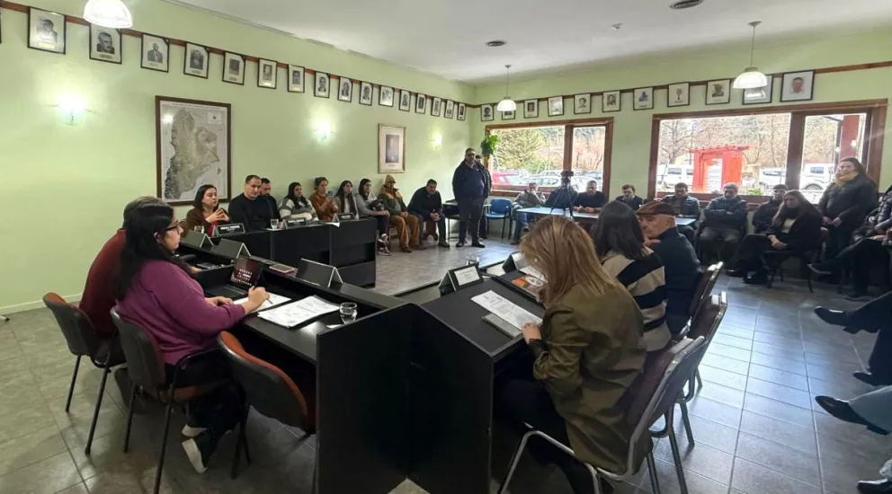 El Concejo Deliberante se reunió el lunes para tratar el comodato y avanzar con el proyecto. Foto: Municipalidad de Villa La Angostura. 