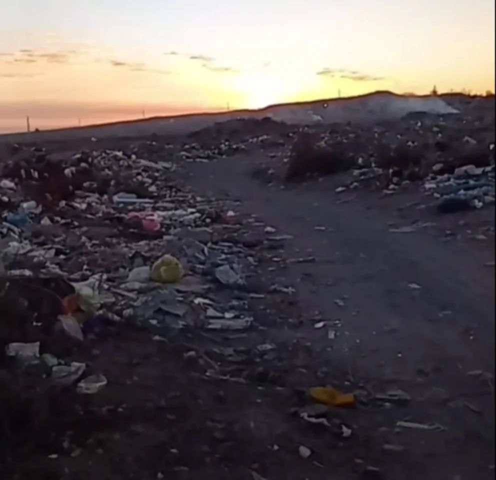 Basural clandestino.