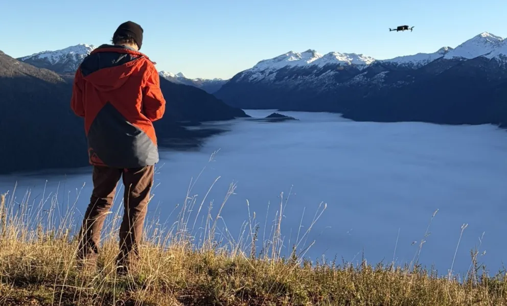Los drones con sensores térmicos son eficaces para detectar y diferenciar especies. Fotos: Parques Nacionales.