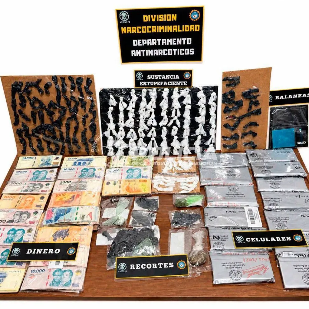 Elementos secuestrados.