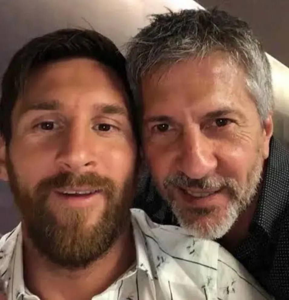 Jorge y Lionel, una relación de amor desde el primer momento. Foto gentileza