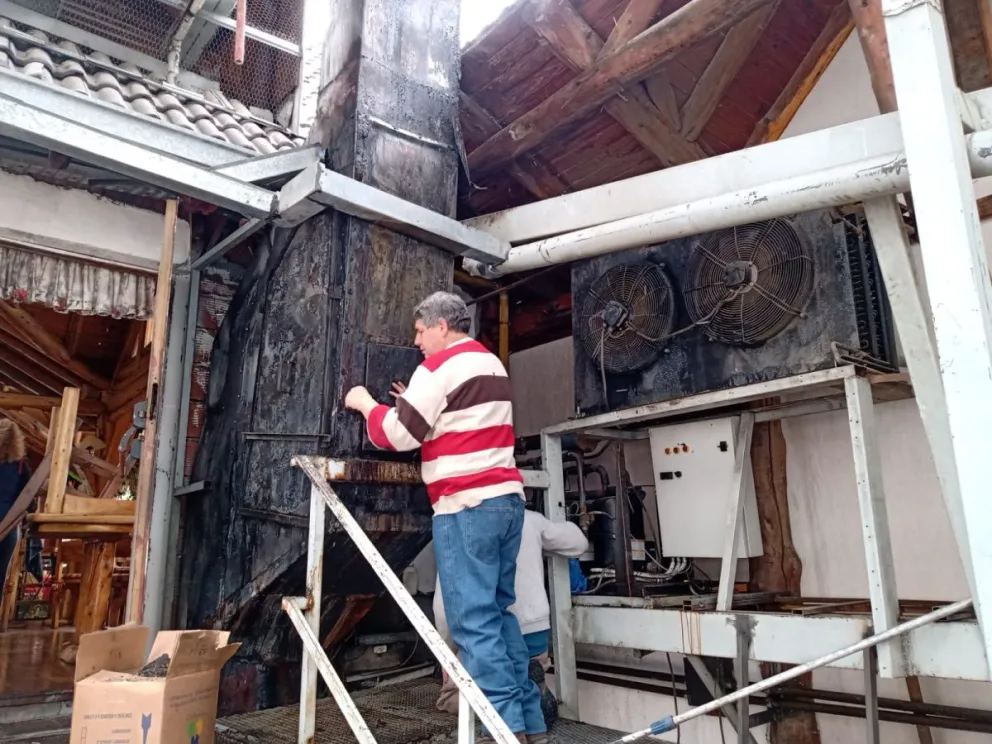 El siniestro generó susto y preocupación en el lugar. Foto: ANB.