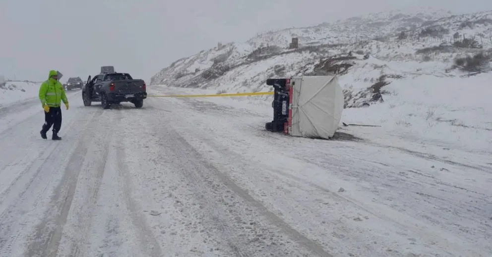 Las condiciones climáticas complican la transitabilidad en las rutas de la zona. Foto gentileza 