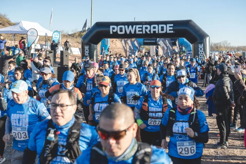 La tradicional prueba contó con atletas de diferentes puntos de la región. Fotos: prensa Bardas Run.