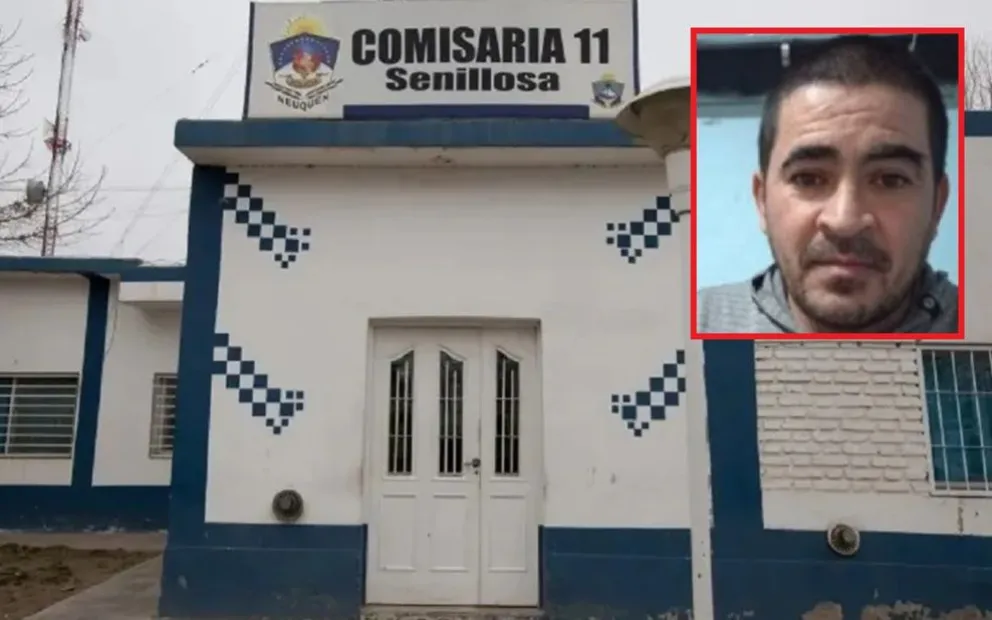 Hombre hallado en la chancheria. (Foto gentileza)