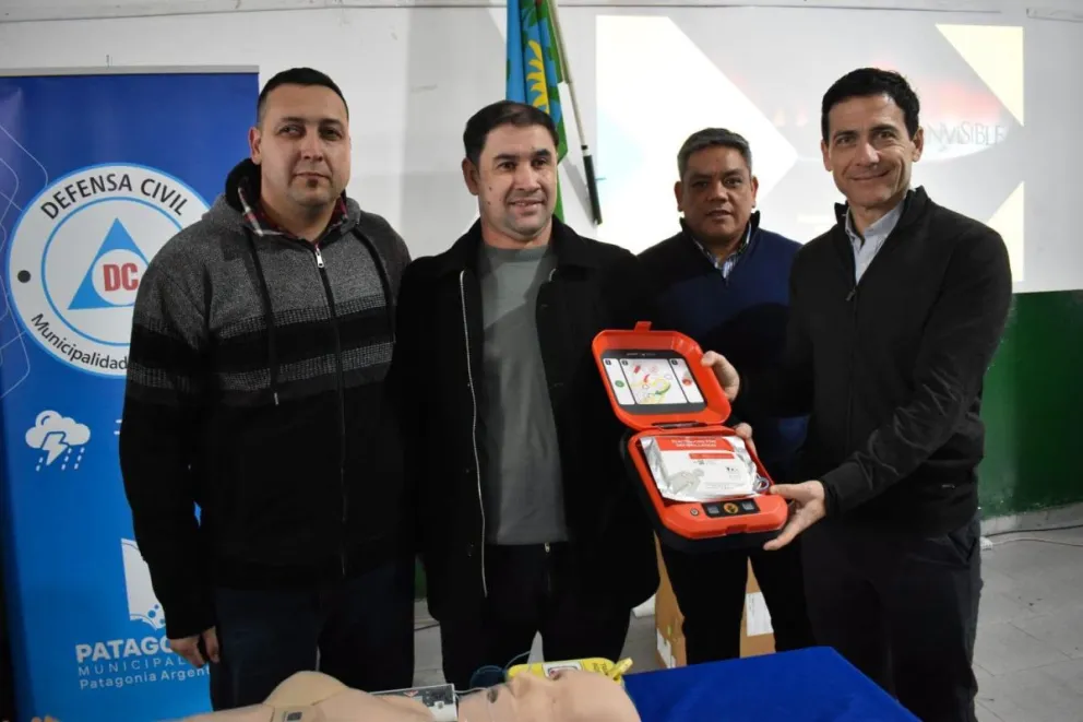 Durante los cursos también se dieron a conocer principios básicos para la prevención y el manejo de intoxicaciones por monóxido. Fotos: Camuzzi. 