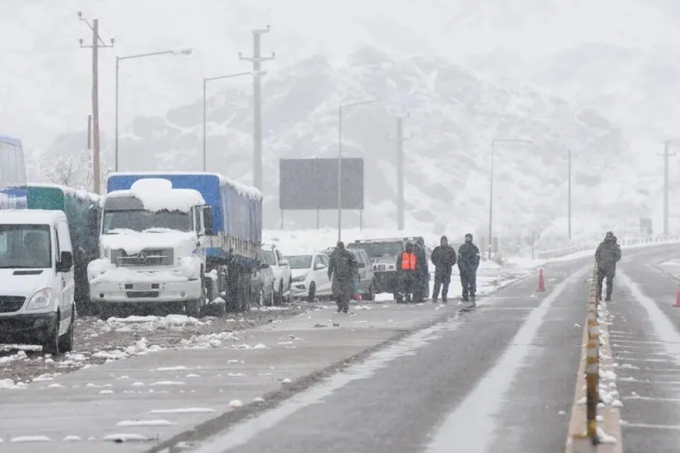 La reapertura del paso en Mendoza ayudará a descomprimir la situación en la zona sur del pais. Foto gentileza