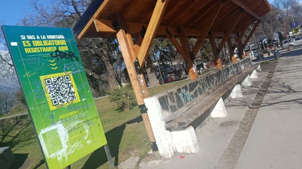 ATEB remarcó la necesidad de cuidar la infraestructura pública que forma parte de los espacios comunes. Foto gentileza