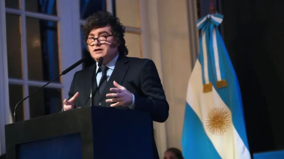 El presidente Javier Milei volvió a defender su gestión económica. Foto gentileza