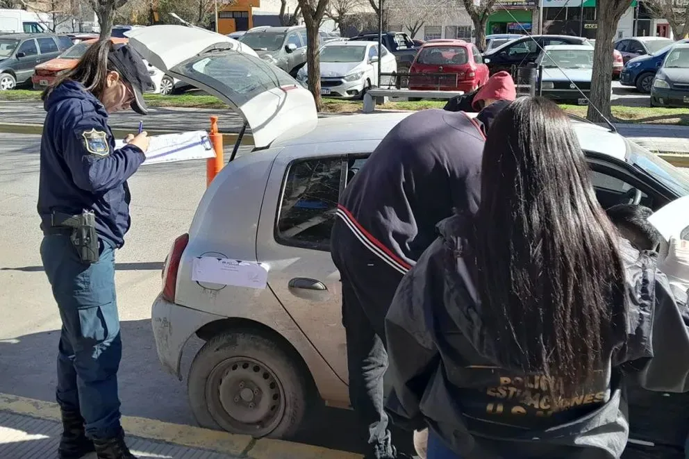 Vehículo secuestrado.