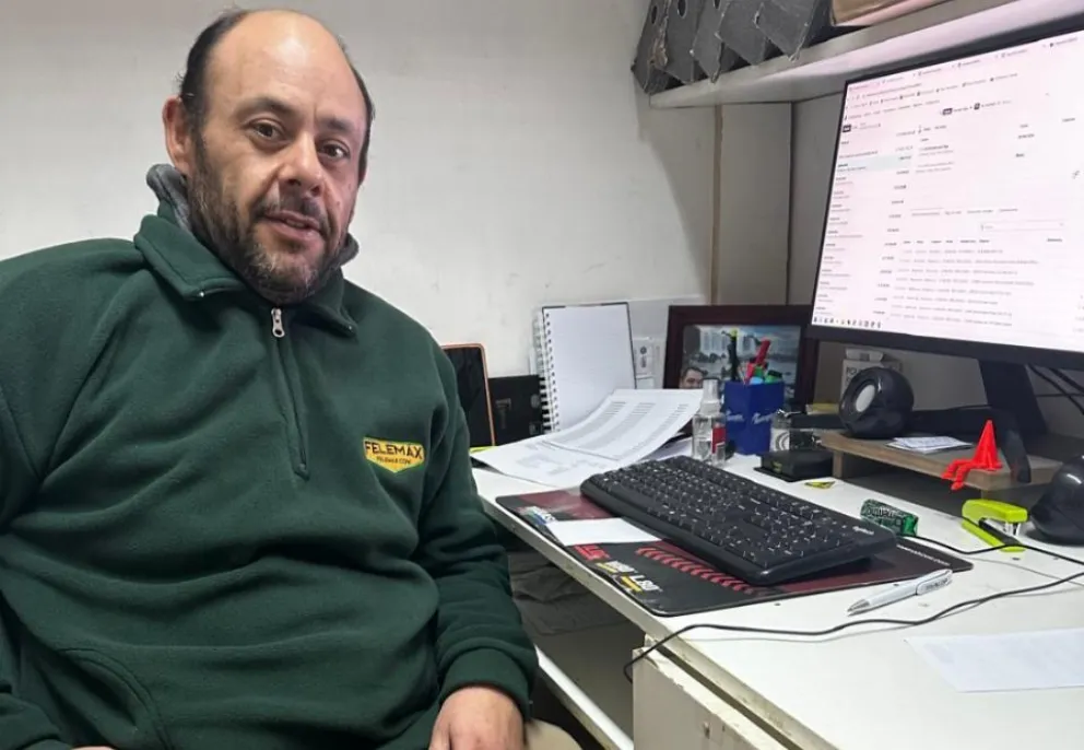 Miguel Chiacchio ha sido el creador de la plataforma digital de Felemax. Foto gentileza 