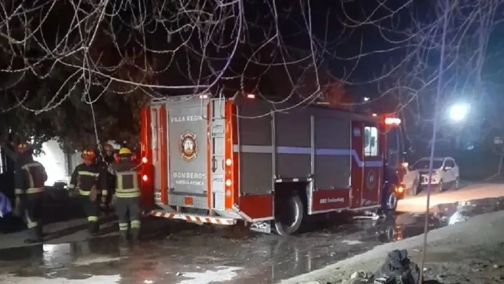 Incendio en General Roca.