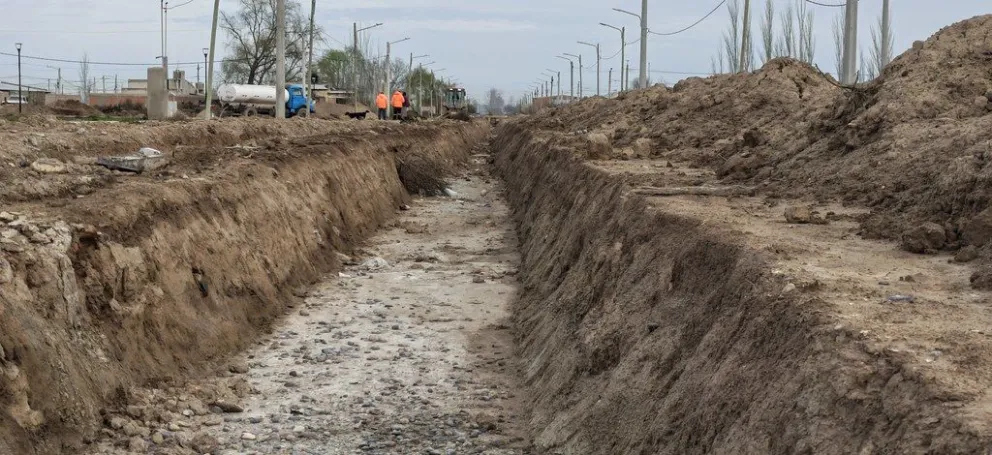 Obras en Cipolletti.