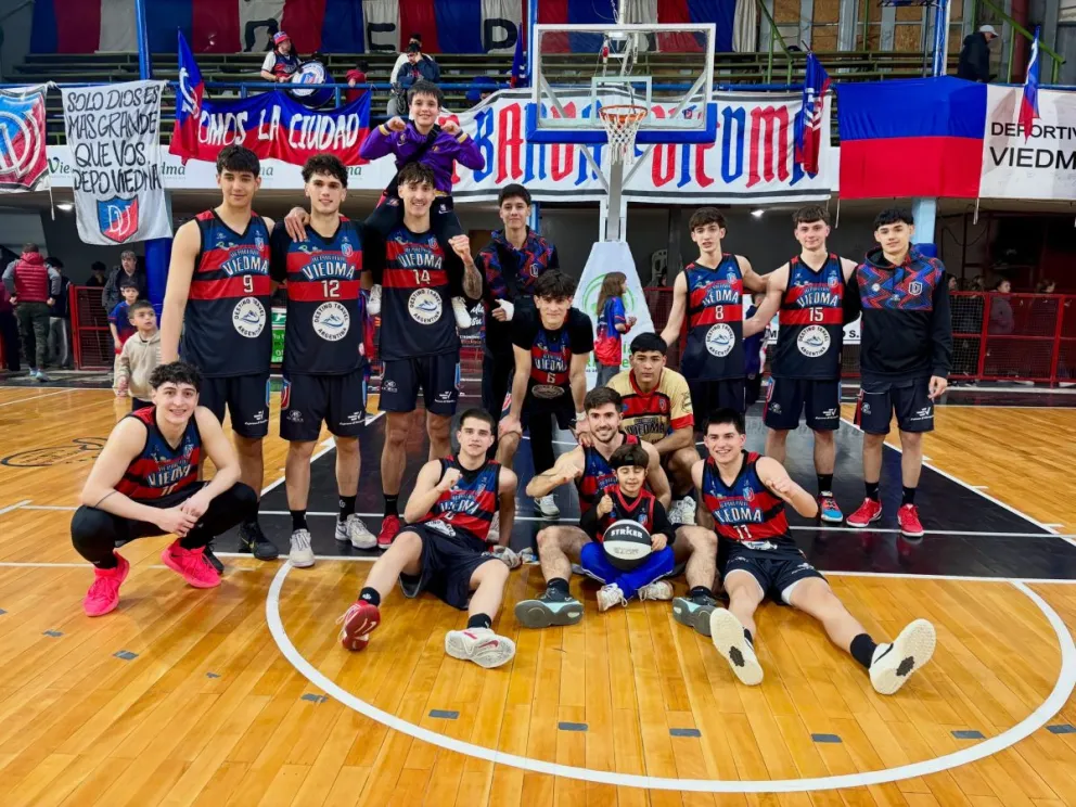 El U21 de Deportivo Viedma está una vez más entre los 4 mejores del país. Fotos: prensa Deportivo Viedma.