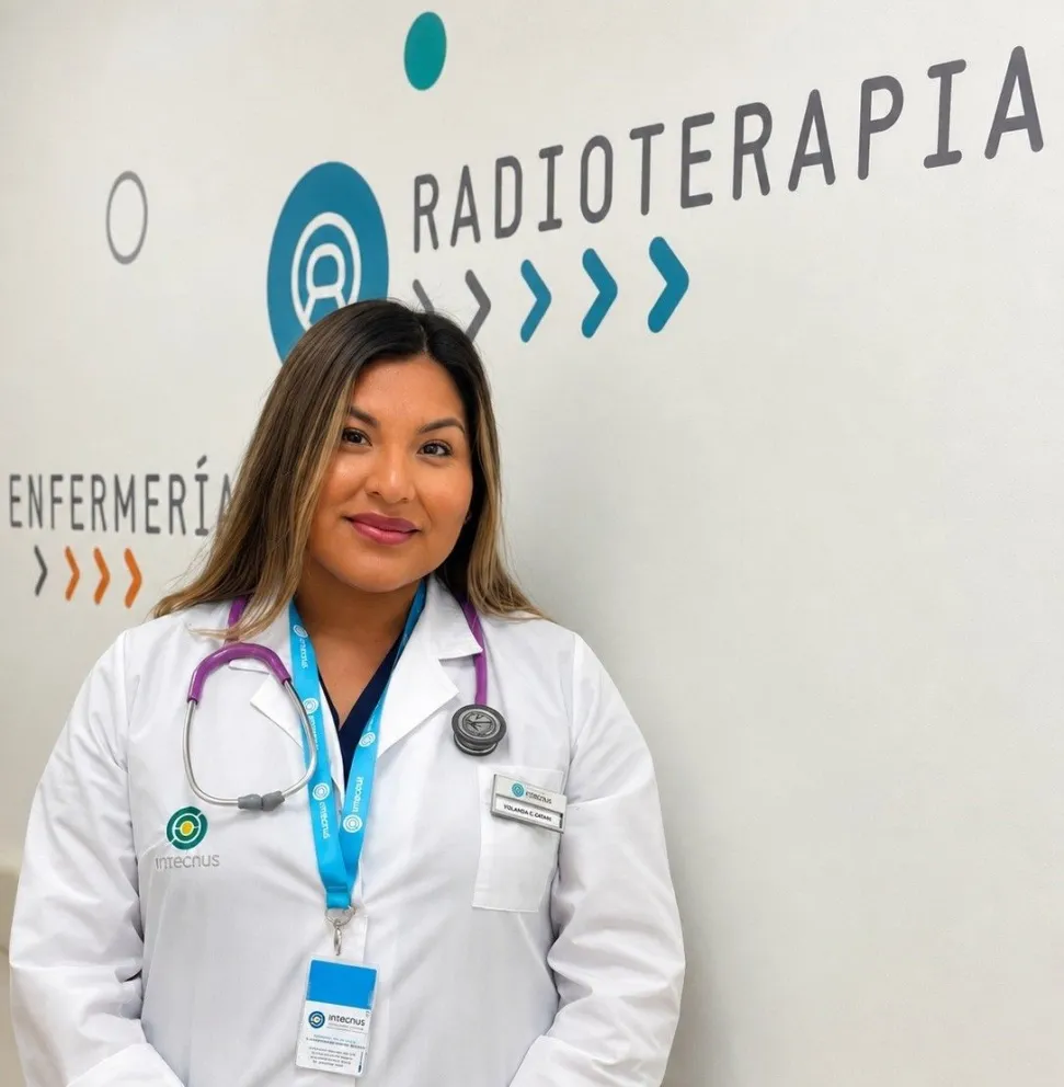 La médica, de 32 años y oriunda de Buenos Aires, se incorporó este mes a Intecnus. Foto gentileza. 