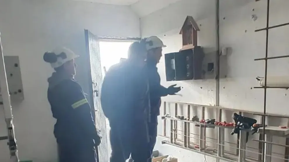 ARSA brindó asistencia durante la instalación. Foto: Gobierno de Río Negro.
