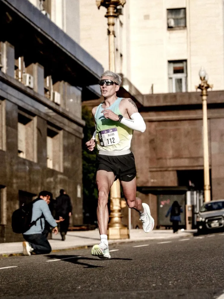 Alexis volvió a brillar a nivel nacional y regresó a Roca con una gran actuación. Foto: gentileza.