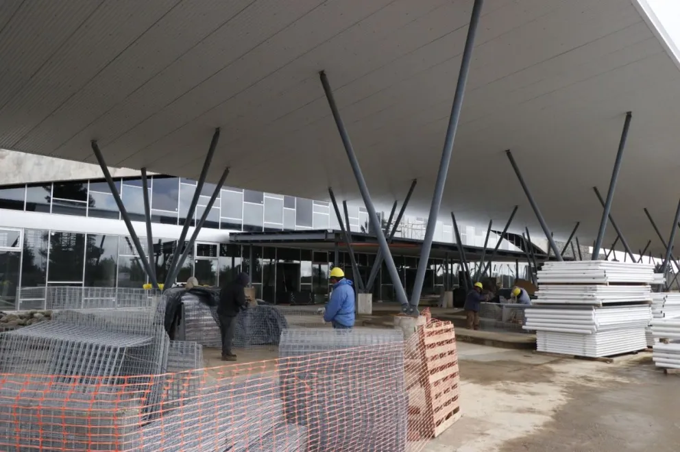 Cada vez falta menos para la esperada inauguración de la nueva terminal. Foto gentileza 