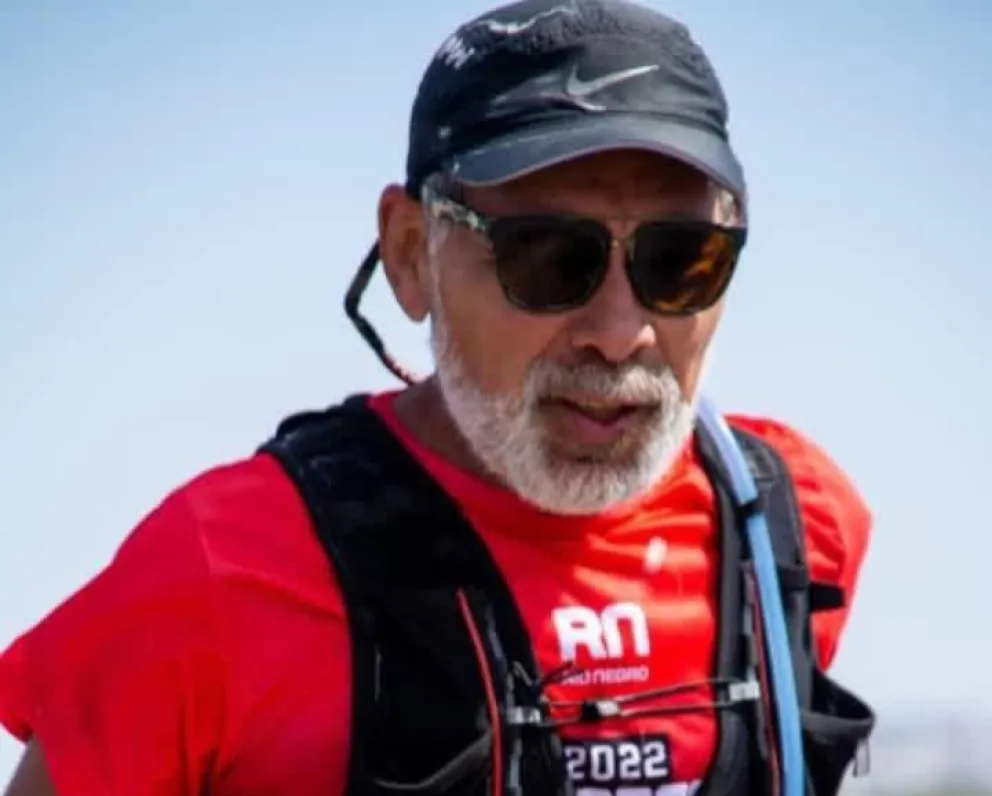 Triste desenlace en la búsqueda del atleta de Cinco Saltos. Foto gentileza