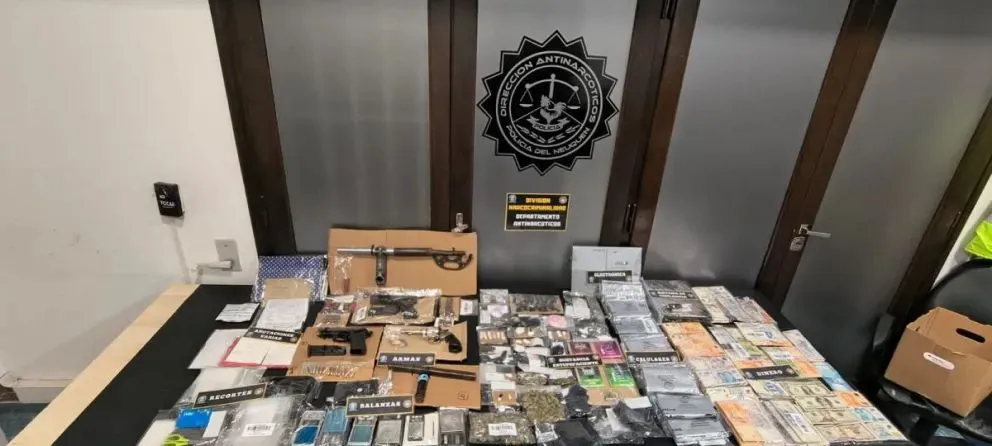 Elementos secuestrados.