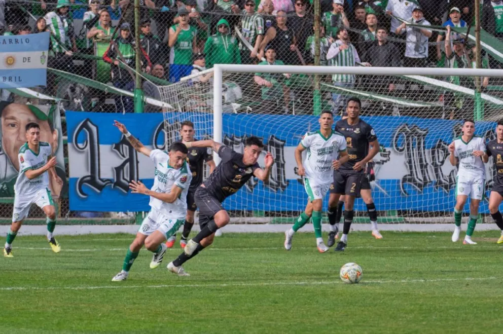 Deportivo Rincón sumó un empate en la visita a Germinal. Foto: prensa Deportivo Rincón.