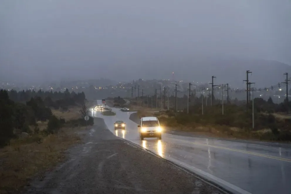 Agosto se despide con intensas lluvias y nevadas en las zonas altas. Foto: Marcelo Martínez.
