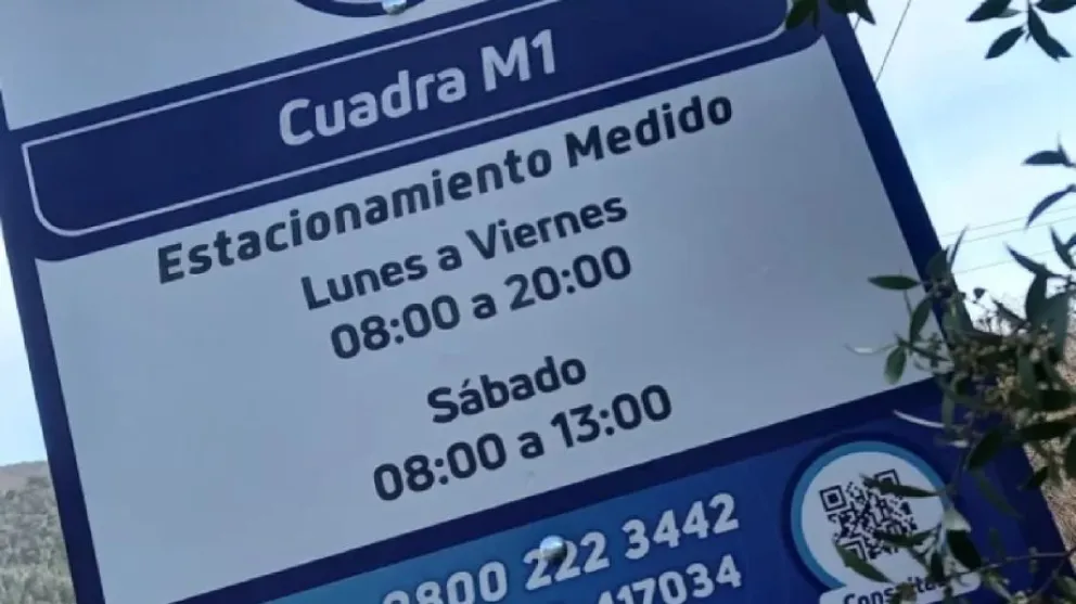 A partir de este martes, todos los que estacionen dentro del área del sistema deberán ajustarse a estos importes. Foto: ilustrativa.
